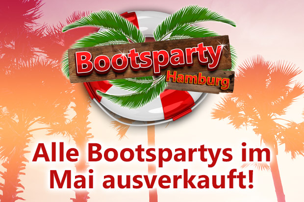 Noch vor Saisonbeginn sind die ersten drei Bootspartys in Hamburg ausgebucht