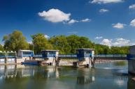 Schleuse in Brunsbüttel: gleich zwei Unfälle