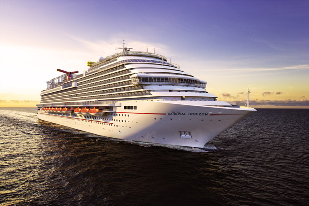 Wie in dieser Animation soll die "Carnival Horizon" ab 2018 über die Weltmeere fahren. Wie in dieser Animation soll die "Carnival Horizon" ab 2018 über die Weltmeere fahren.