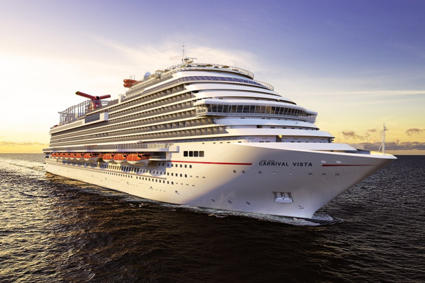 Die neue "Carnival Vista" wird künftig Griechenland an Stelle der Türkei anlaufen. Die neue "Carnival Vista" wird künftig Griechenland an Stelle der Türkei anlaufen.