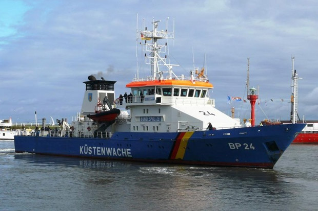 Die "BP 24 Bad Bramstedt" kann auf dem Hafengeburtstag 2016 in Hamburg besichtigt werden. Die "BP 24 Bad Bramstedt" kann auf dem Hafengeburtstag 2016 in Hamburg besichtigt werden.