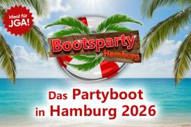 Das Partyboot in Hamburg 2026
